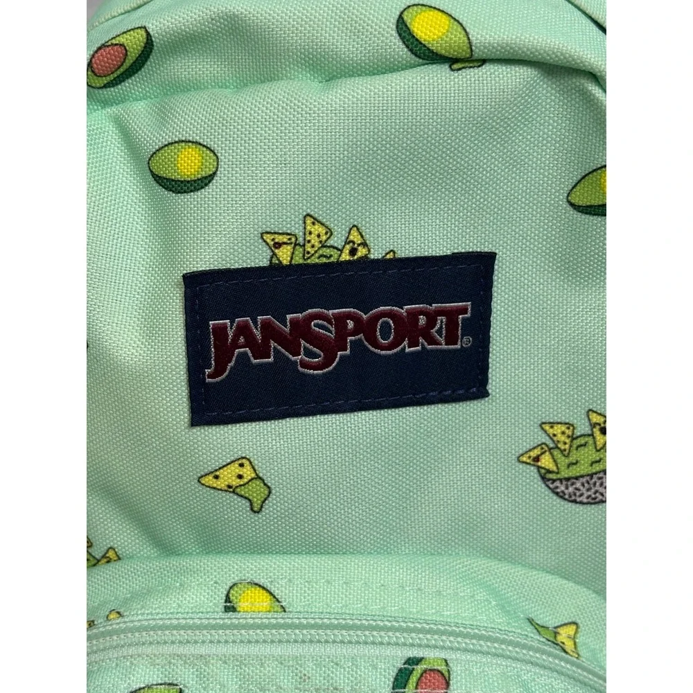 JanSport Half Pint Mini Backpack Avocado Guacamole Nachos Mint Green JS00TDH6